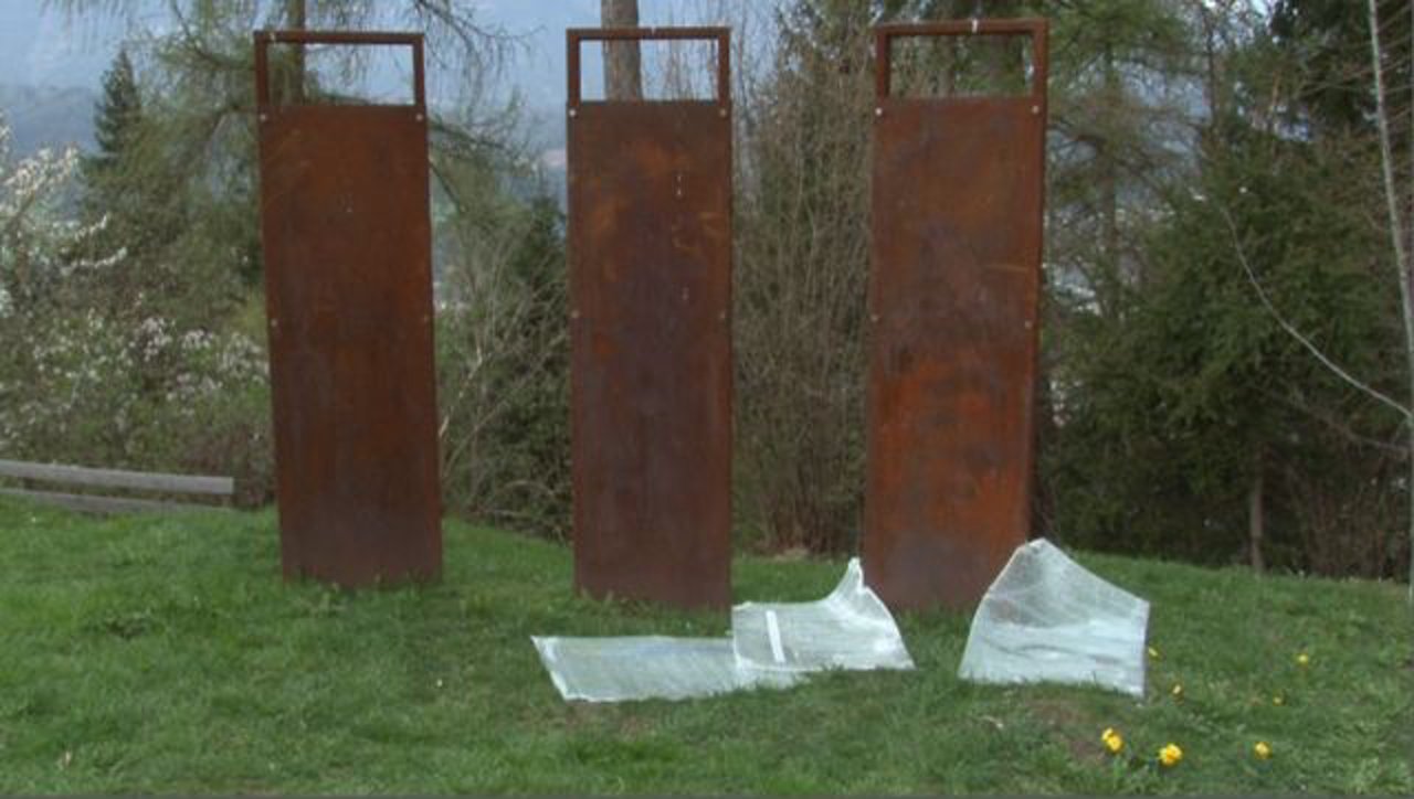 Vandalenakt im Freilichtmuseum Wattens