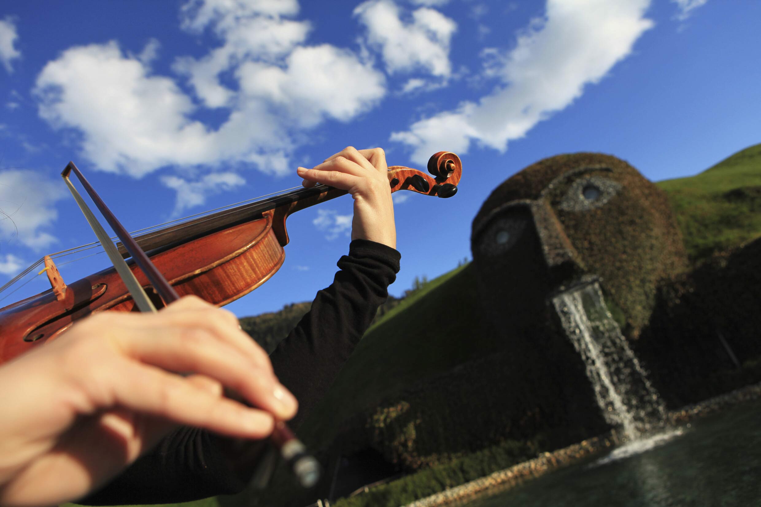 Impulse für Nachwuchskünstler beim Kammermusikfestival „Musik im Riesen“ der Swarovski Kristallwelten