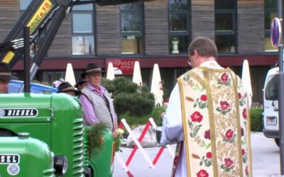 1. MAI – Gottesdienst mit Traktorweihe