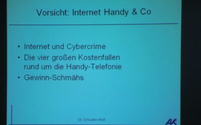 Infoabend Vorsicht: Internet, Handy & Co