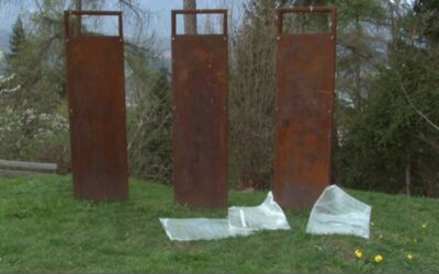 Vandalenakt im Freilichtmuseum Wattens
